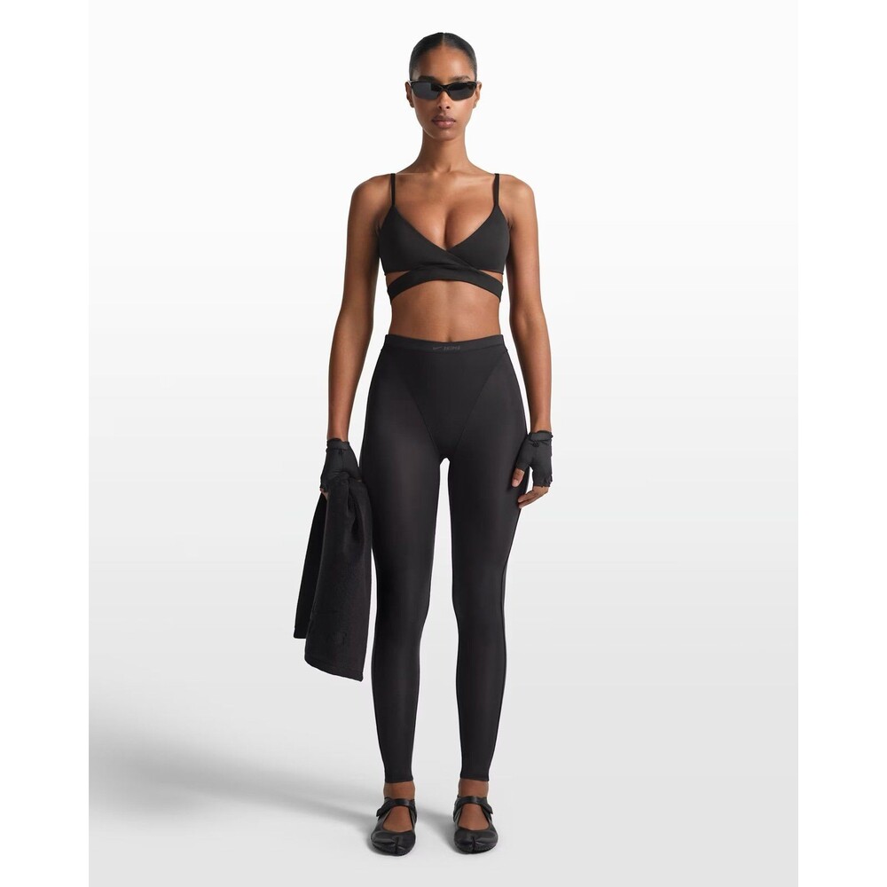 Nike Skims Weightless V-panel Leggings Large Obsidian New with tags